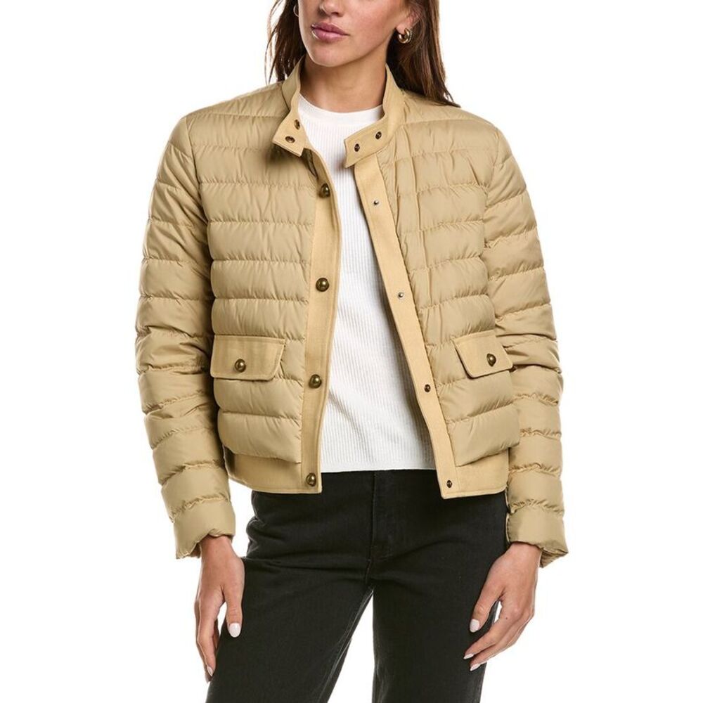 Moncler Womens  Juju Jacket, Beige